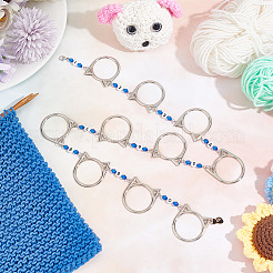 Acrylic Beaded Link Knitting Row Counter Chains&nbsp;HJEW-AB00399