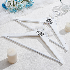 Wood Wedding Mrs Clothes Hangers&nbsp;DIY-WH0504-924A