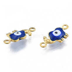 Ion Plating(IP) 304 Stainless Steel Enamel Connector Charms&nbsp;LS-STAS-N092-177A