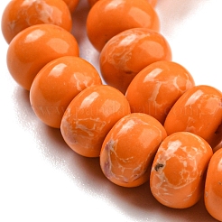 Synthetic Imperial Jasper Dyed Beads Strands&nbsp;G-D077-E01-02F