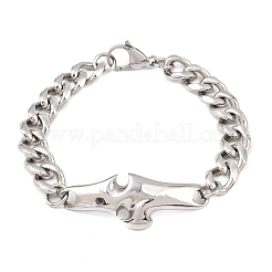 304 Stainless Steel Link Bracelets&nbsp;LS-BJEW-D379-19P