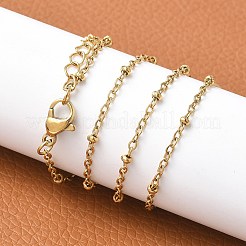 Ion Plating(IP) 304 Stainless Steel Necklaces&nbsp;NJEW-E080-14G