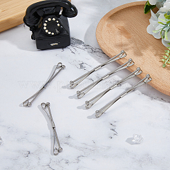 Carbon Steel Tie Clips&nbsp;AJEW-WH0270-339