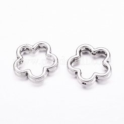 チベット風合金ビーズフレーム  鉛フリー＆カドミウムフリー  アンティークシルバー  15x2mm  穴：1.5mm&nbsp;LF11215Y-NF