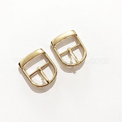 調節可能な合金留め具  DIYバッグ財布アクセサリー用  ゴールドカラー  25mm&nbsp;PW-WGB33F0-01