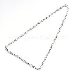 Tarnish Resistant Fashionable 304 Stainless Steel Chain Necklaces&nbsp;LS-NJEW-I060-04A