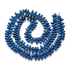 Electroplated Synthetic Non-magnetic Hematite Beads Strands&nbsp;G-T139-65E