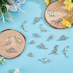 120Pcs 6 Styles Tibetan Style Alloy Pendants&nbsp;FIND-ME0003-01