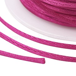 Nylon Satin Rattail Cords&nbsp;NWIR-JP0013-1.0mm-129