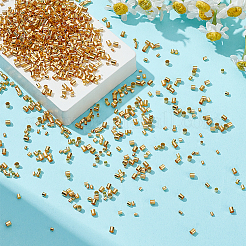 1500Pcs 3 Colors Brass Crimp Beads&nbsp;KK-LP0001-31G