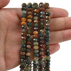 Natural Indian Agate Bead Strands&nbsp;G-D344-A04