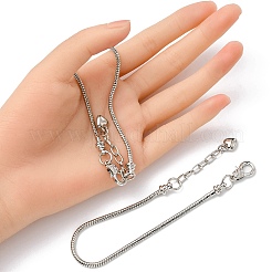 2Pcs Brass European Style Bracelets For Jewelry Making&nbsp;KK-YW0001-55