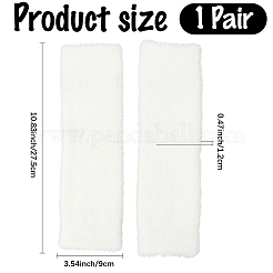 1 Pair Acrylic Fiber Warm Fingerless Gloves&nbsp;AJEW-CY0002-23B