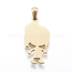 Ion Plating(IP) 304 Stainless Steel Pendants&nbsp;STAS-K162-029G