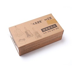 6-in-1多機能野菜スライサーカッター  ウクレレ形野菜千切りスライサー  ドレンバスケット付き  フルーツピーラーとステンレススチールブレード  ライトスカイブルー  33.3x17.5x9.4cm&nbsp;AJEW-WH0114-24B