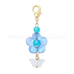6Pcs Glass Pendant Decorations&nbsp;HJEW-JM03972