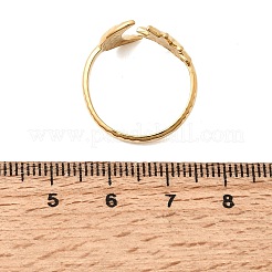 304 Stainless Steel Cuff Open Rings&nbsp;SA-CBA8D1F-01G