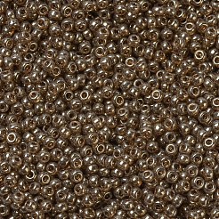 MIYUKIラウンドロカイユビーズ  日本製シードビーズ  （rr311)トパーズゴールド光沢  11/0  2x1.3mm  穴：0.8mm  約1100PCS /ボトル  10 G /ボトル&nbsp;SEED-JP0008-RR0311