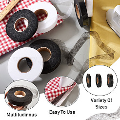 6Rolls 6 Style Non-woven Fabrics Polyamide Double-sided Hot Melt Adhesive Film&nbsp;DIY-CD0001-43
