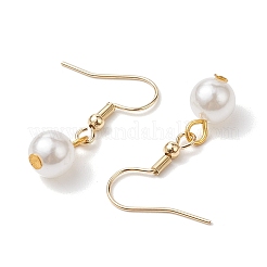 Round ABS Plastic Imitation Pearl Beads Necklace & Bracelet & Dangle Earring Sets for Women&nbsp;SJEW-JS01306