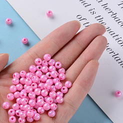 Opaque Acrylic Beads&nbsp;MACR-S370-D6mm-A02