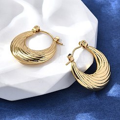 304 Stainless Steel Hoop Earrings for Women&nbsp;EJEW-L296-083G