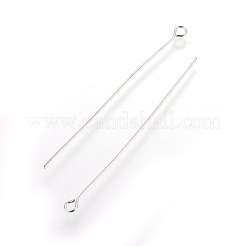 Tarnish Resistant 304 Stainless Steel Eye Pin&nbsp;STAS-E013-0.6x50mm