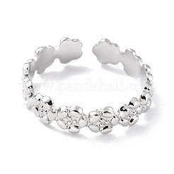 Tarnish Resistant 304 Stainless Steel Finger Rings&nbsp;RJEW-L102-31P