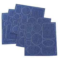 5 Sheets Denim Self-adhesive Patches&nbsp;PATC-TA0001-61D