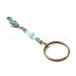 Alloy Conch Pendant Keychains&nbsp;KEYC-JKC01225-04