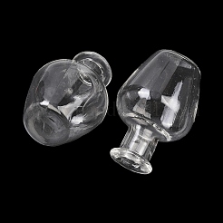 Transparent Glass Beads Containers&nbsp;GLAA-G123-07