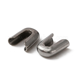 304 Stainless Steel Tips Covers for Spiral Bone&nbsp;FIND-WH0038-04P-02