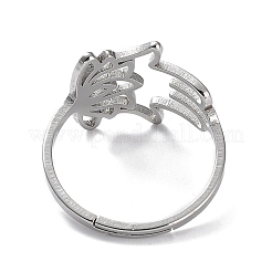 Non-Tarnish 304 Stainless Steel Adjustable Rings&nbsp;RJEW-B047-07P