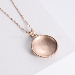 Vintage-inspired Stainless Steel Flower Pendant Men's Necklaces&nbsp;FB6068