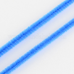 11.8インチパイプクリーナー  DIYシェニールステム見掛け倒しガーランドクラフトワイヤー  ドジャーブルー  300x5mm&nbsp;AJEW-S007-05