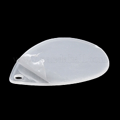 アクリルパーツ  アクリルディスク  DIYディスクキーホルダーアクセサリー  透明  33~65.5x33.5~65.5x1mm  穴：3~3.1mm&nbsp;X1-OACR-B009-01B