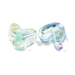 UV Plating Transparent Acrylic Beads&nbsp;MACR-F083-11