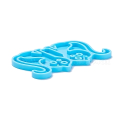 Cat DIY Pendant Silicone Molds&nbsp;DIY-I085-31