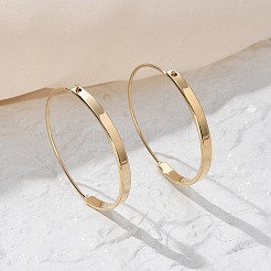 304 Stainless Steel Ring Hoop Earrings for Women&nbsp;EJEW-Q781-04G