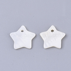 Freshwater Shell Pendants&nbsp;LS-X-SHEL-S276-60B