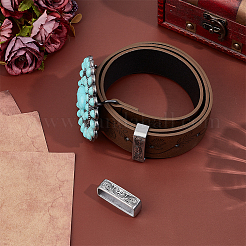 2Pcs 304 Stainless Steel Belt Keeper Rings&nbsp;FIND-PH0061-84A