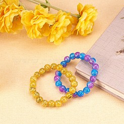 Synthetic Crackle Quartz Beads&nbsp;GLAA-MSMC004-05