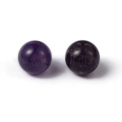 Natural Amethyst Round Beads&nbsp;X-G-P072-48-8mm