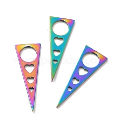 Ion Plating(IP) 201 Stainless Steel Pendants&nbsp;STAS-A066-11M