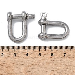 304 Stainless Steel Ring Clip Buckles for Bag Chain Strap&nbsp;STAS-C165-02A-P