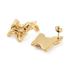316 Surgical Stainless Steel Stud Earrings for Women&nbsp;STAS-M062-02G-A