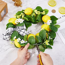 1Pc Cloth & Foam Artificial Lemon Cane Garland&nbsp;DIY-PH0033-27