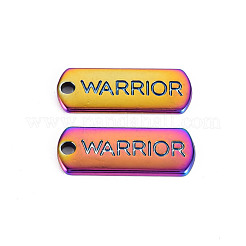 Rainbow Color Alloy Charms&nbsp;PALLOY-S180-251-NR