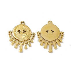PVD Vacuum Plating 304 Stainless Steel Pendant Rhinestone Settings&nbsp;STAS-G278-09G