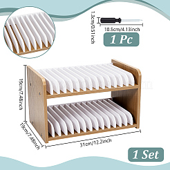 Wooden Cell Phone Storage Box&nbsp;AJEW-WH0696-477B-01